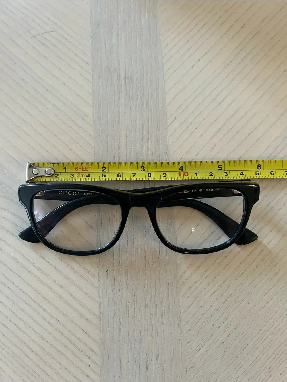 Gucci Black Eyeglass Frames